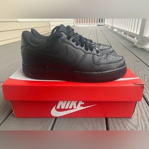 Black Nike Air Force One